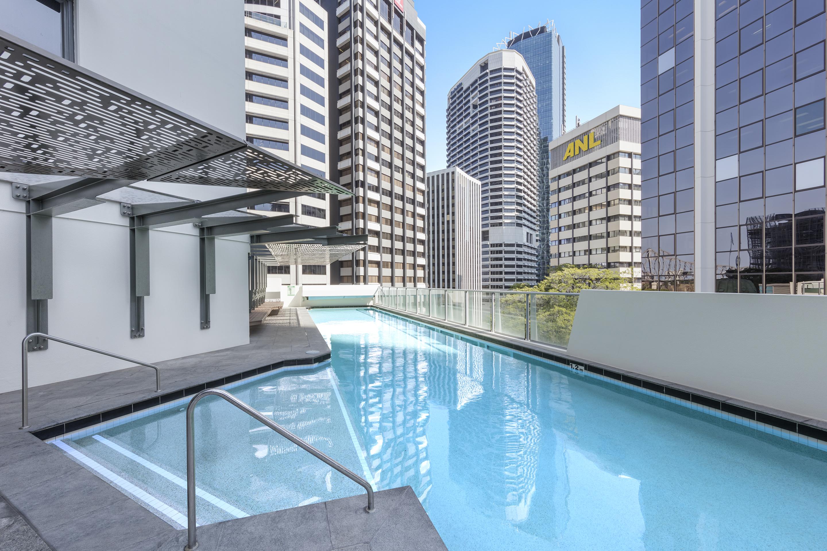 Oaks Brisbane Aurora Suites Bagian luar foto