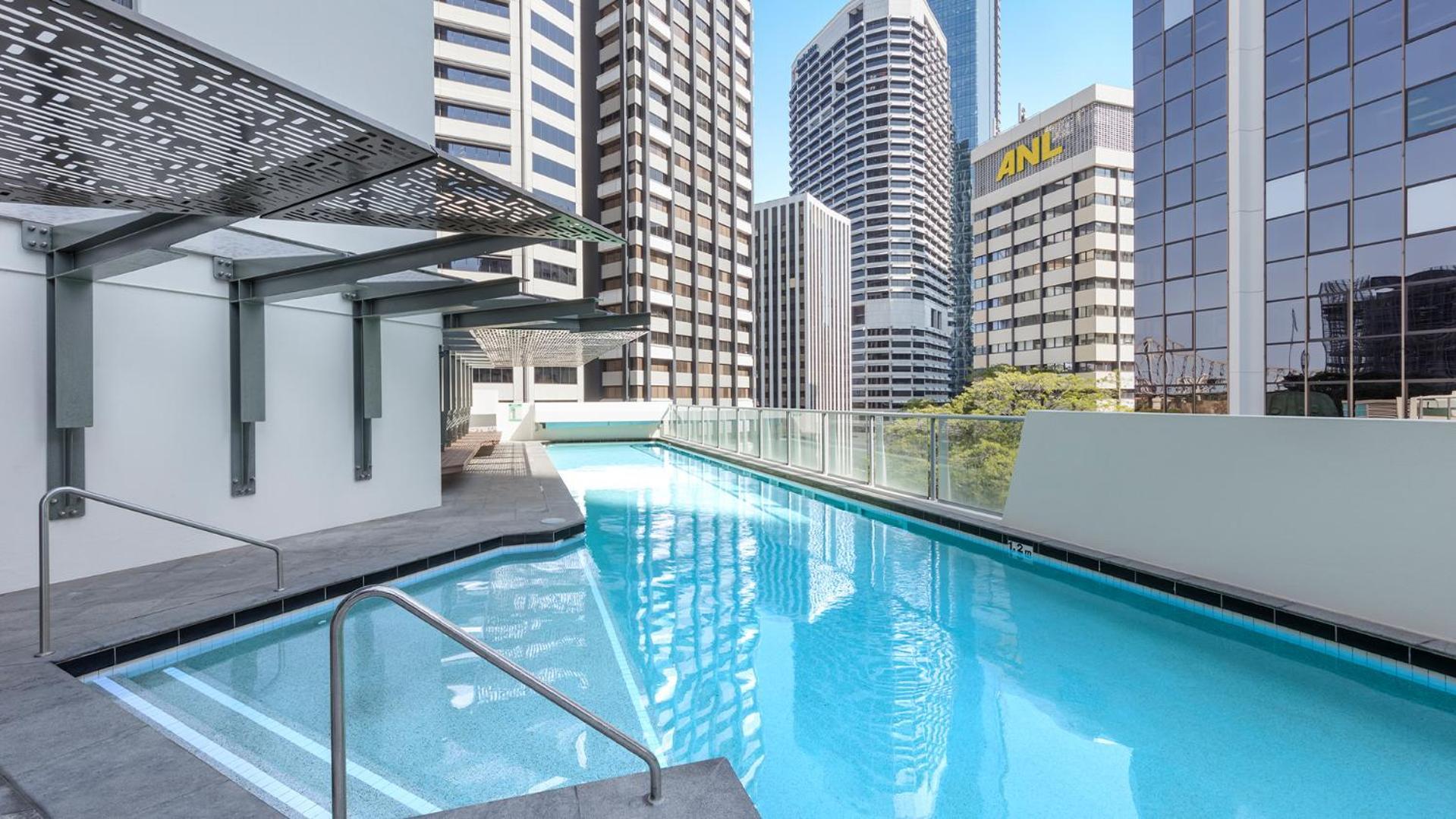 Oaks Brisbane Aurora Suites Bagian luar foto
