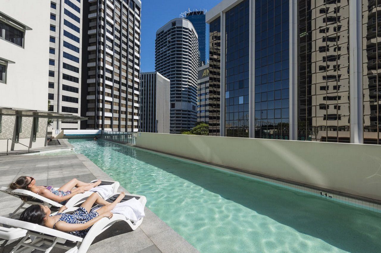 Oaks Brisbane Aurora Suites Bagian luar foto